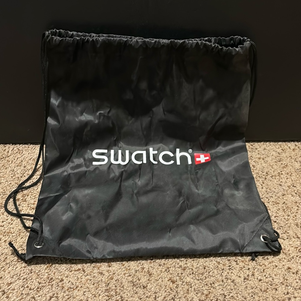 NEW Swatch Cinch Back Bag